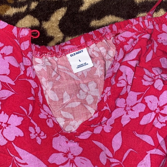 Old Navy Pink/magenta romper size L - Picture 2 of 4